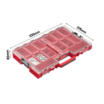 Большой органайзер для инструментов QBRICK SYSTEM ONE L Красный