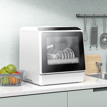 МАЛЕНЬКАЯ ОТДЕЛЬНО СТОЯЩАЯ МИНИ-НАСТОЛЬНАЯ ПОСУДОМОЕЧНАЯ МАШИНА