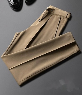 Office Pant Solid Color Dress Pant Erkek Pantolon