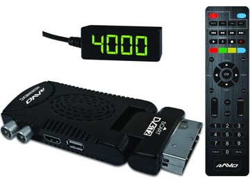 DEKODER DVB-T2 HD TUNER HD203 HEVC H.265/HEVC