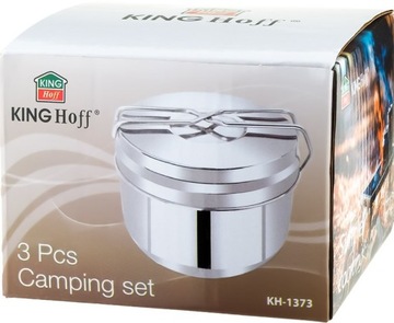 Столовая TOURIST CAMPING CAMPING, сталь 3-в-1