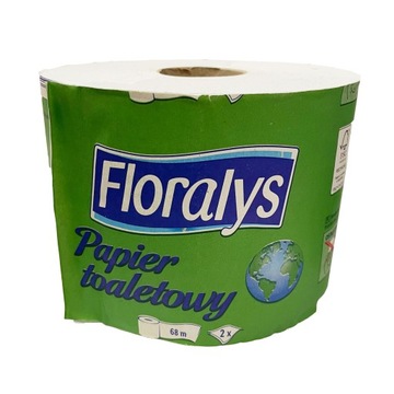 ТУАЛЕТНАЯ БУМАГА FLORALYS НЕОПОЗНАННАЯ РУЛОН 544М 2WAR
