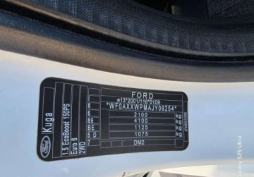 Ford Kuga II SUV Facelifting 1.5 EcoBoost 150KM 2018 Ford Kuga ST- Line - Bezwypadkowa - Zarejestrowana 1.5 Benzyna 150KM, zdjęcie 35