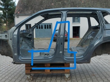 VW Tiguan II 5NA LIFT 2.0 TDI SŁUPEK ŚRODKOWY LEWY