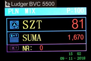 Счетчик банкнот ценных денег Ludger BVC 5500 (СНГ)