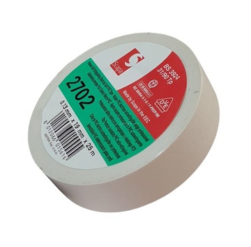 Taśma izolacja Scapa 2702 19mm/25m VDE biała