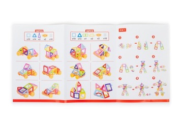 KLOCKI MAGNETYCZNE MAGICAL MAGNET MINI 38SZT 3+ V2