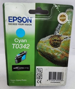 Tusz Epson T0342 Cyan C13T03424010 06.2009