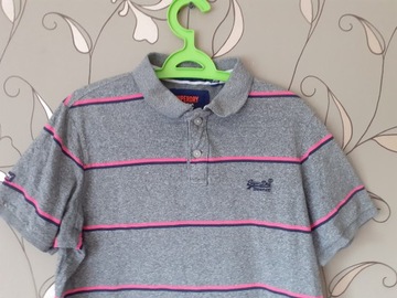 SUPERDRY-KOSZULKA POLO 2XL KM3