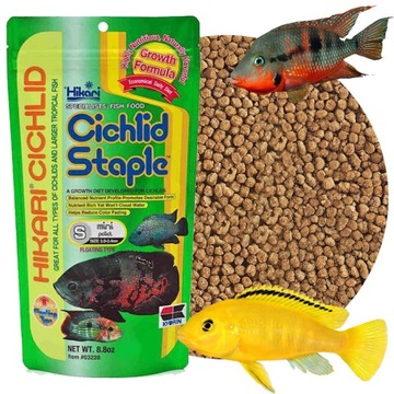 HIKARI CICHLID STAPLE MEDIUM 250g pielęgnice