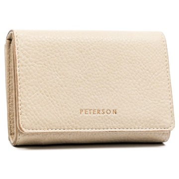 Peterson portfel skóra ekologiczna beżowy PTN 013-HB-8384 BAIG - kobieta