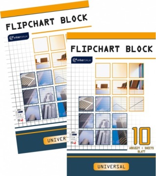 Блокнот для флипчарта Interdruk 64х100см гладкий (50)
