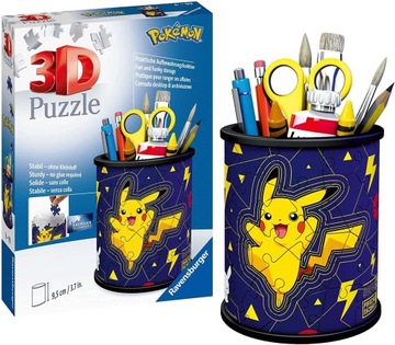 3D -головоломка Pokemon Container для Pikachu Supplies