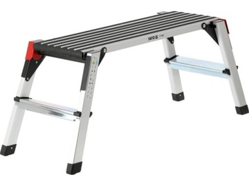PODEST ROBOCZY DRABINKA ALUMINIOWY SKŁADANY YATO DO 150KG 50CM