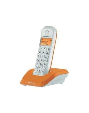 Telefon bezprzewodowy Motorola STARTAC S1201+ pomarańczowy orange