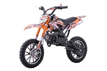 Транспортний засіб Мотоцикл Бензиновий 49CC STORM Помаранчевий