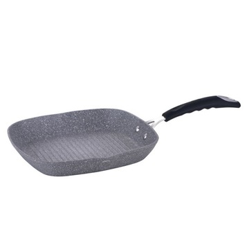 PATELNIA GRILLOWA GRANITOWA BERLINGER HAUS 28cm BH - Bez Tłuszczu