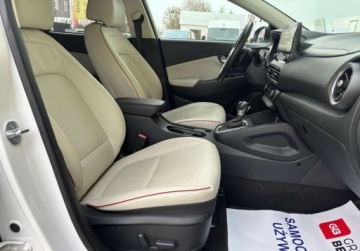 Hyundai Kona I Crossover Facelifting 1.6 T-GDI 198KM 2021 Hyundai Kona 1.6 T-GDI 198KM 7DCT AWD Premium Pakiet Leather LED SalonPL S, zdjęcie 24