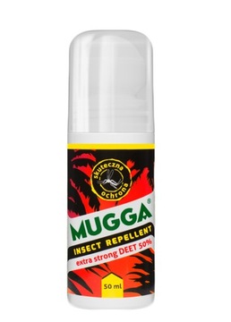 Сильный 50%-ный шариковый репеллент от насекомых Mugga.