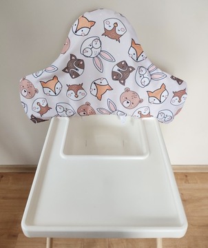 IKEA ANTILOP POKRYCIE POKROWIEC DO KRZESEŁKA WODOODPORNE ANIMALS WYPEŁNIONA