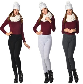 LEGGINSY OCIEPLANE getry zestaw 3szt CSG G1Z XL/42