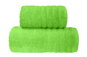 RĘCZNIK KĄPIELOWY ZIELEŃ JASNO ZIELONY 70X130 BAWEŁNA 100% CHŁONNY LEKKI