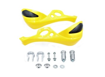 POWER FORCE HANDBARS - YELLOW HAND GUARDS ENDURO CROSS QUAD-ATV GY610