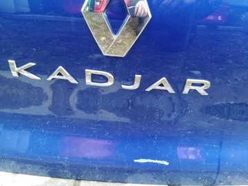 Рено Каджар Задняя крышка багажника