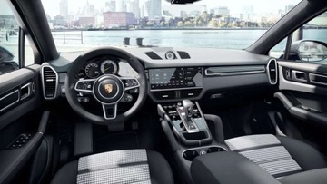Porsche Cayenne III SUV Plug-In 3.0 462KM 2022 Porsche Cayenne 462KM Platinium Edition Coupe BOSE CarbonDesign Asysten, zdjęcie 4
