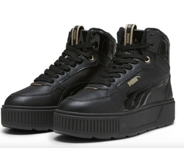 PUMA KARMEN REBELLE BUTY ZE SKÓRĄ CZARNE 38,5 1ŻDB