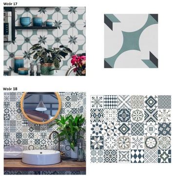 Наклейки на плитку, плитку, лестницу, 9 шт, 30х30см