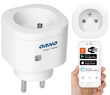 ORNO Gniazdko Centralne Zdalne Sterowanie na WIFI TUYA SMART na Android IOS