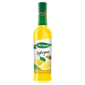 SYROP CYTRYNA 420ML OWOCOWA SPIŻARNIA HERBAPOL