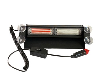 СТРОБОСКОП + ПОЛИЦЕЙСКАЯ СИРЕНА | СВЕТОДИОДНЫЙ ПЕТУХ ДЛЯ ОКНА