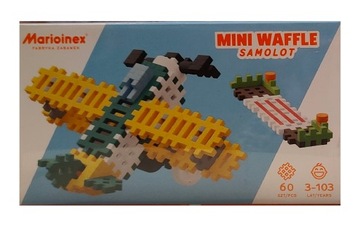 MINI WAFFLE MARIOINEX 60 szt. - SAMOLOT