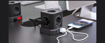 Многофункциональная розетка Magic Cube с удлинителем высокой мощности с несколькими отверстиями PD20W