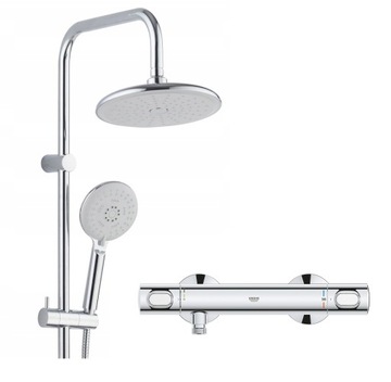 BATERIA TERMOSTATYCZNA GROHE + DESZCZOWNICA LAVEO