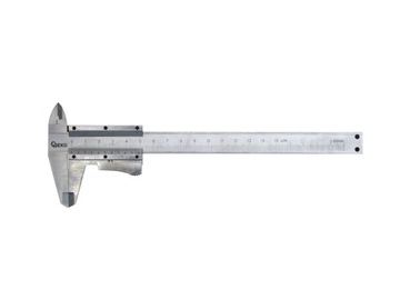 ТОЧНЫЙ СУППОРТ 0-150ММ 0,02ММ С ЗАМКОМ GEKO АВТОМАТИЧЕСКИЙ + ДЕРЕВЯННЫЙ КОРПУС