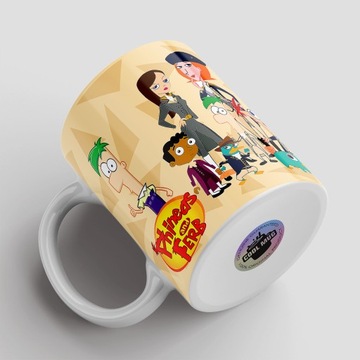 ЛУЧШАЯ КРУЖКА ДЛЯ ДЕТЕЙ ФИНЕС И ФЕРБ В ПОДАРОК, ОТЛИЧНОЕ КАЧЕСТВО