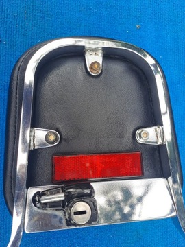 HONDA VT 1100 c2 SHADOW oparcie pasażera sisy bar skóra