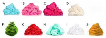 Kwiatek Poduszka Minky Przytulanka ozdoba 36 cm