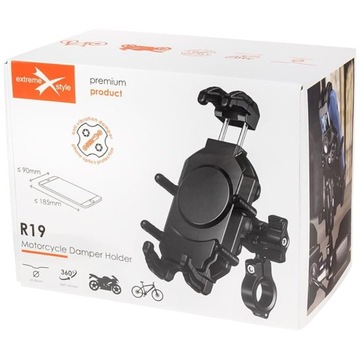 Антивибрационный держатель для мотоцикла.