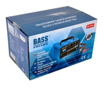 АВТОМОБИЛЬНЫЙ ВЫПРЯМИТЕЛЬ 6/12В СО ПУСКОМ 75А