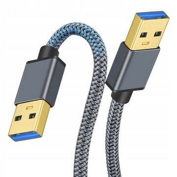 Kabel USB na USB Dwustronny przewód USB do