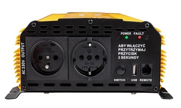 ПРЕОБРАЗОВАТЕЛЬ НАПРЯЖЕНИЯ ТОКА 24В 230В 4000 SINUS PL