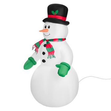 НАДУВНОЙ СНЕГОВИК РОЖДЕСТВЕНСКИЙ УКРАШЕНИЕ СВЕТОДИОДНЫЙ УКРАШЕНИЕ САДА 120 см