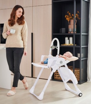 KINDERKRAFT СТульчик для кормления животика КУЧКА ИГРУШЕЧНАЯ ГОЛОВКА