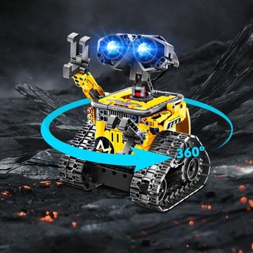 БЛОКИ-РОБОТЫ С ДИСТАНЦИОННЫМ УПРАВЛЕНИЕМ ДИНОЗАВР 3в1 520 шт. ДЛЯ ПРОГРАММИРОВАНИЯ