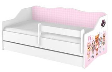Łóżko dziecięce LULU 160x80 BABY BOO szuf WZORY