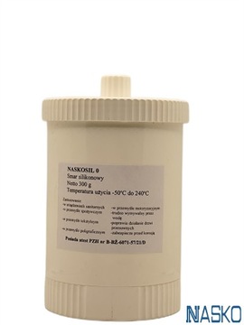 Smar Naskosil 0 300g - smar silikonowy